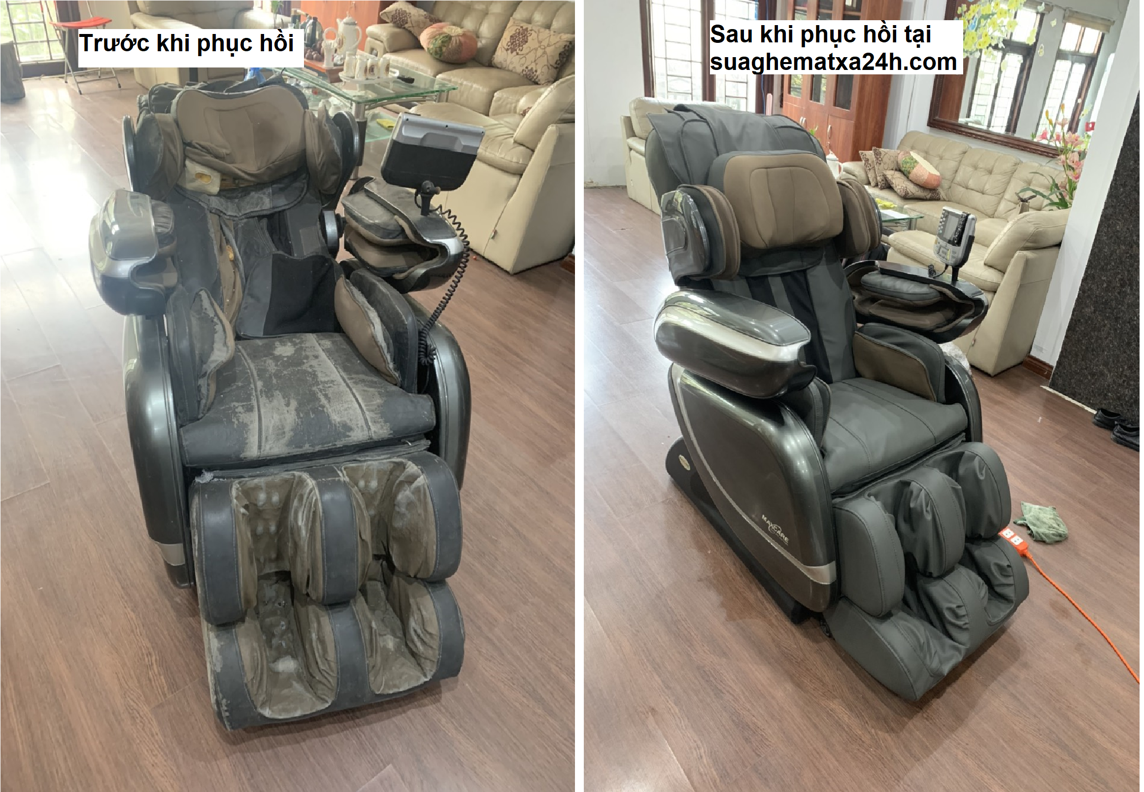 Top 6 Lý Do Khiến Da Ghế Massage Nhanh Hỏng Và Cách Khắc Phục