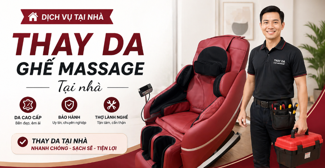Bao Lâu Thì Nên Thay Da Ghế Massage Một Lần?