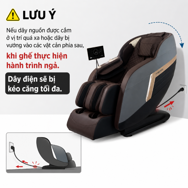 Cẩm Nang Xử Lý Triệt Để Sự Cố Ghế Massage Không Lên Nguồn