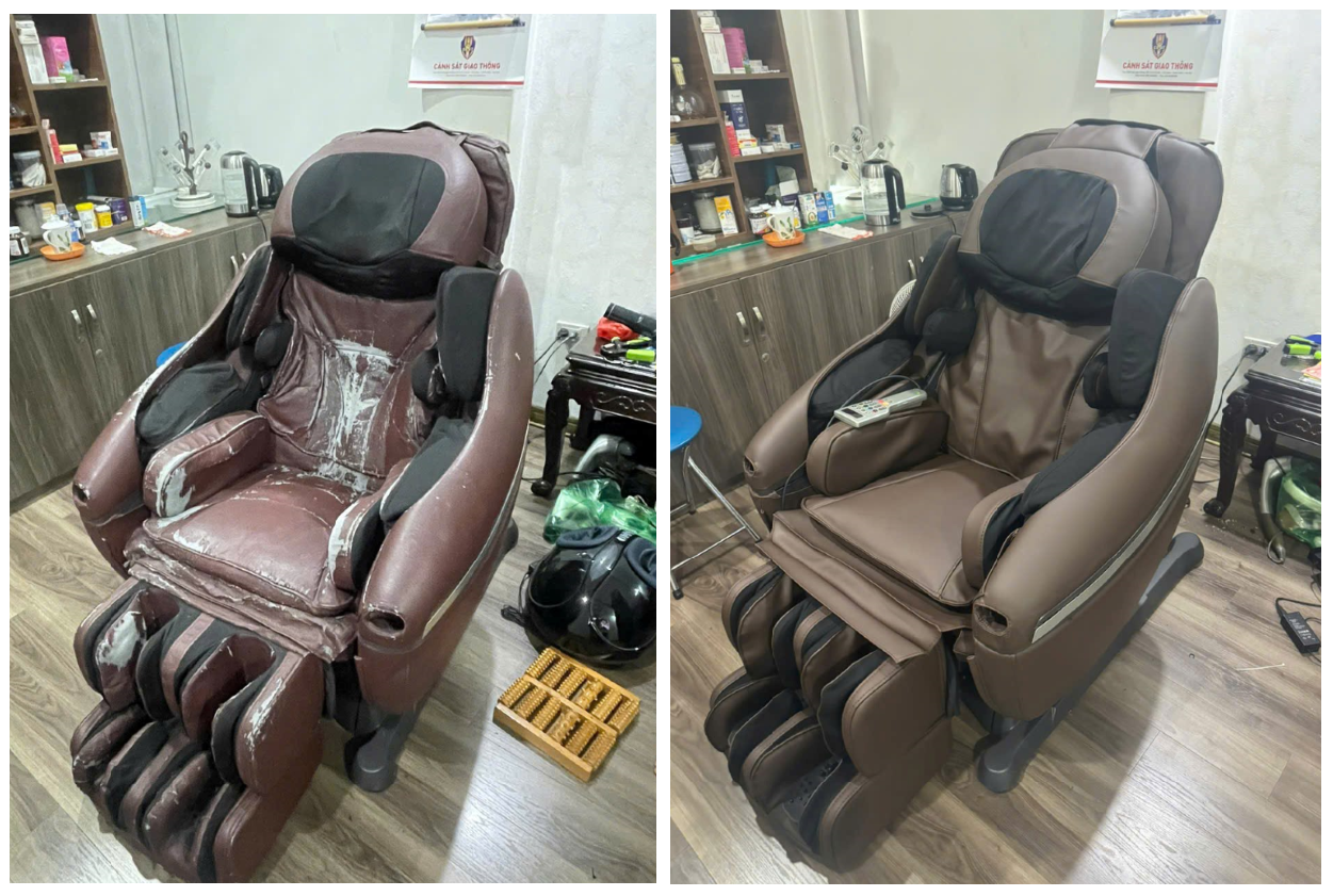 Thay Da Ghế Massage Nên Chọn Màu Nào? Cẩm Nang Từ Chuyên Gia SuaGheMatXa24h.com