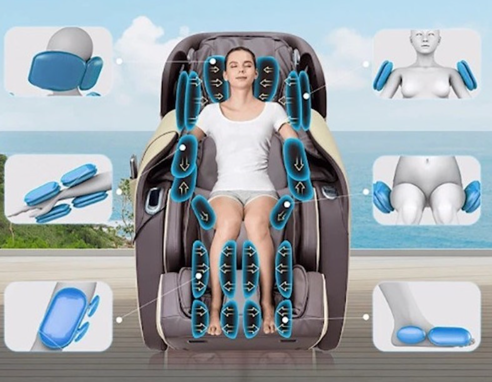 Thay Da & Thay Túi Khí Ghế Massage Tại Hà Nội
